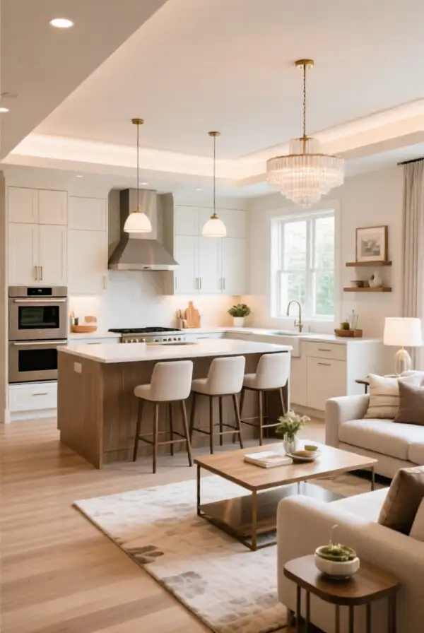 Open Concept Kitchen