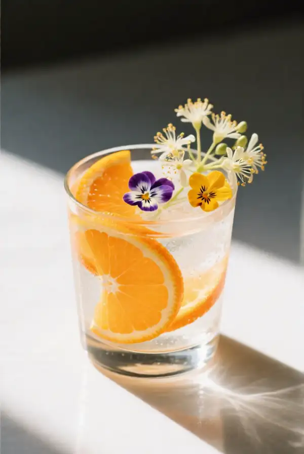 Orange Elderflower Spritz