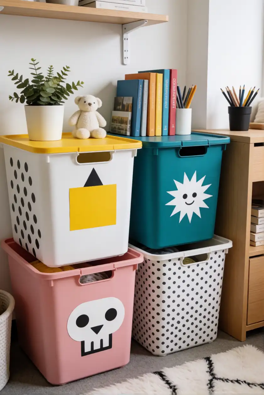 Organizing with Style: DIY Storage Bins