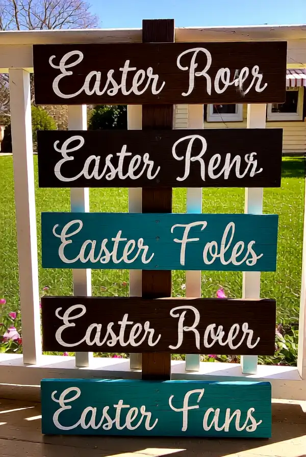 Painted Wooden Signs