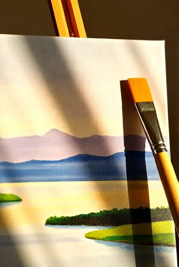 Painting the Background