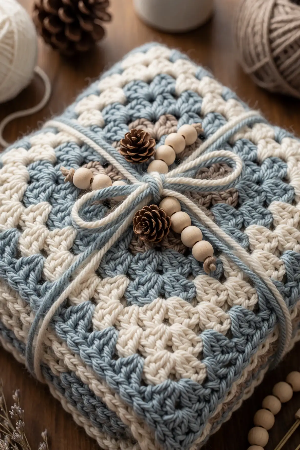 Pairing Yarn Ties With Natural Accents