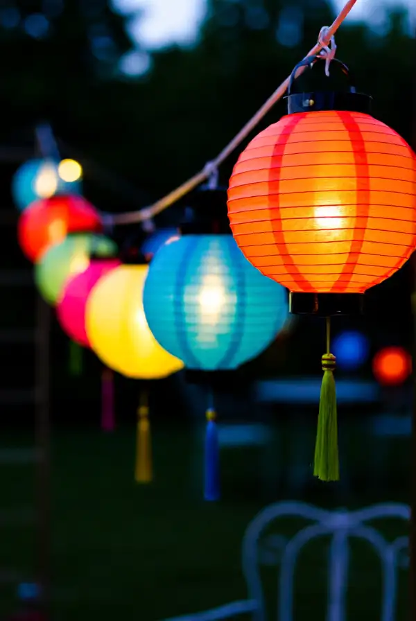Paper Lanterns for Spring Nights