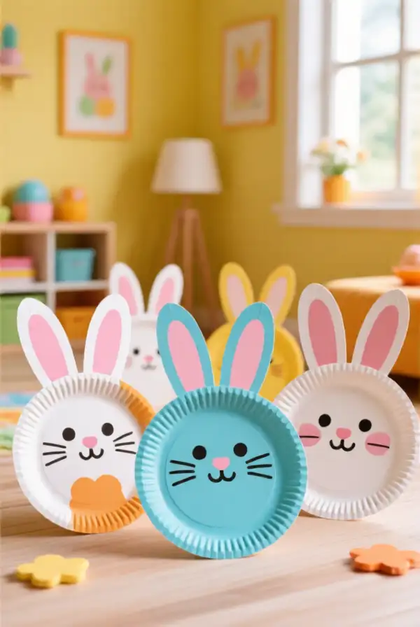 Paper Plate Bunnies