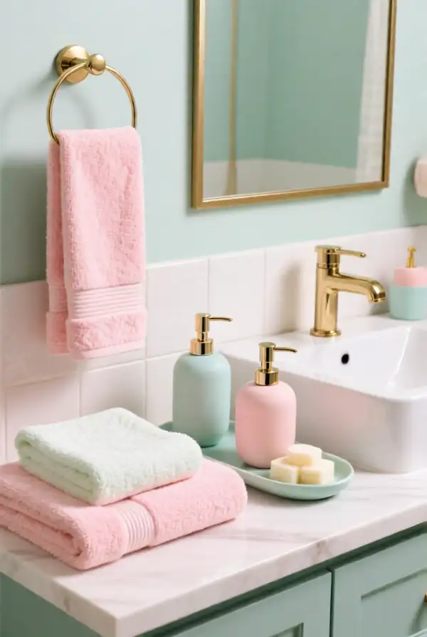 Pastel Accessories for a Fun Touch