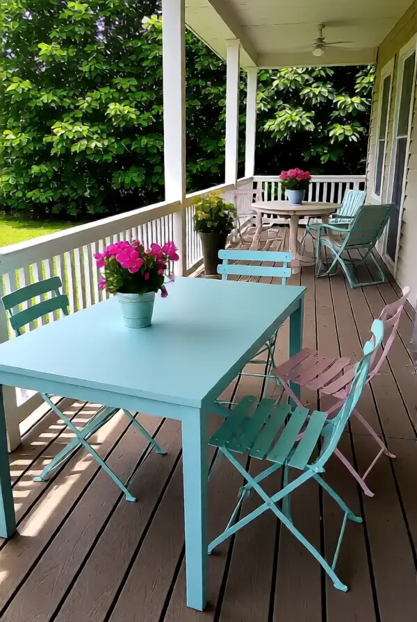 Pastel Aesthetic in Outdoor Spaces