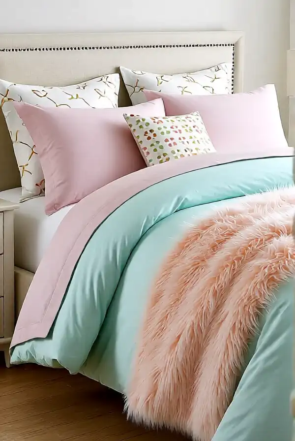 Pastel Bedding for a Dreamy Vibe