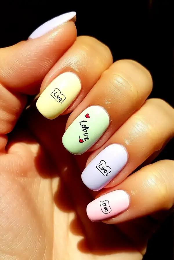 Pastel Love Notes