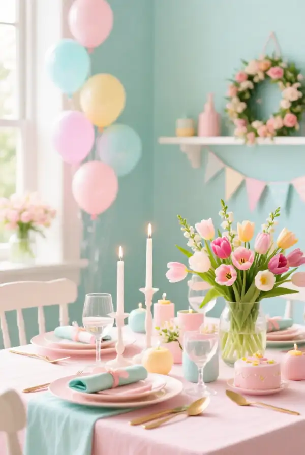 Pastel Seasonal Decorations
