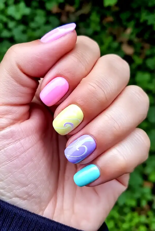 Pastel Shades for a Subtle Touch