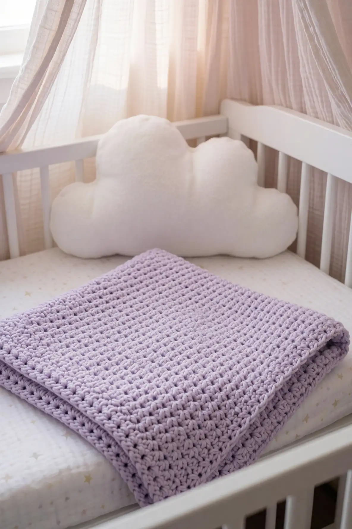 Pastel Texture For A Dreamy Crib Corner