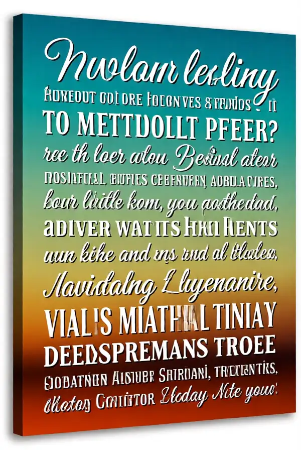 Personalized Quote Wall Art