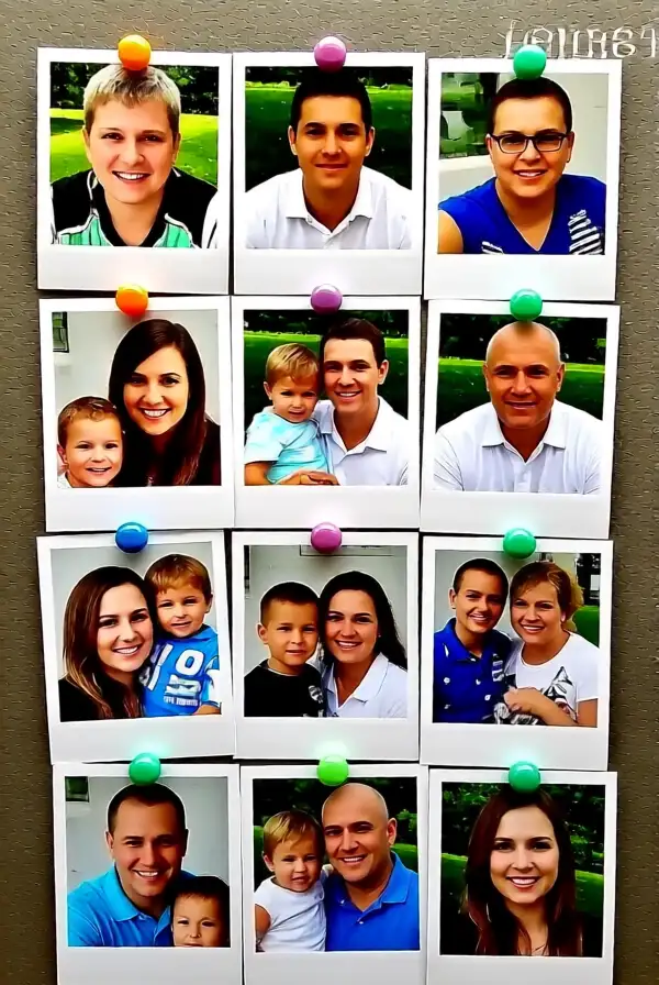 Photo Collage Magnet