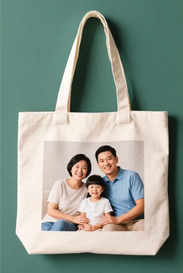 Photo Transfer Tote Bags