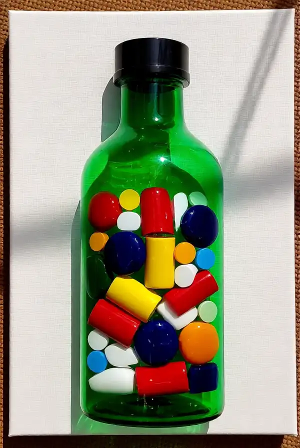 Pill Bottle Art Projects