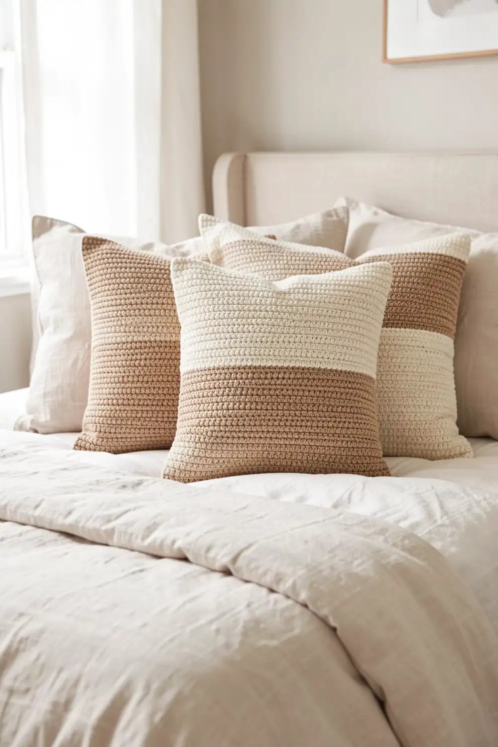 Pillow Covers With Gentle Dimension