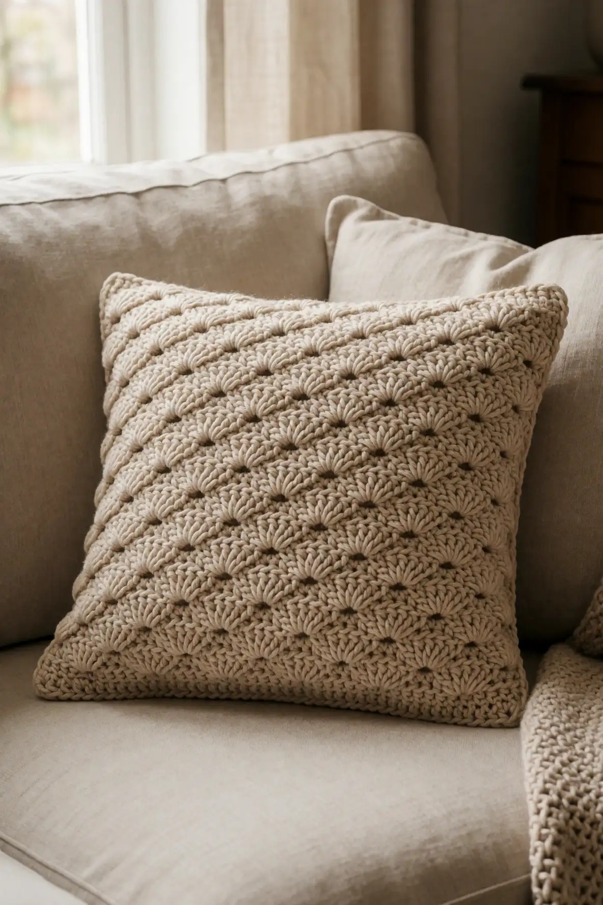 Pillow Covers With Raised Cozy Dimension