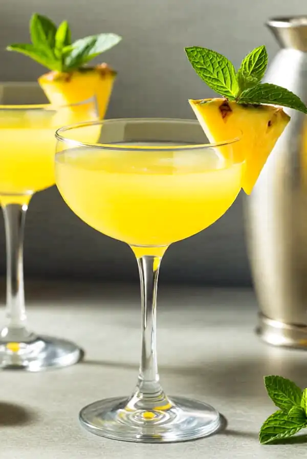 Pineapple Mint Mimosa