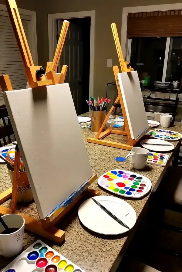 Plan a Wine and Paint Night
