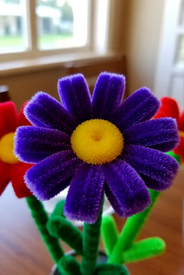 Playful Pom-Pom Flowers