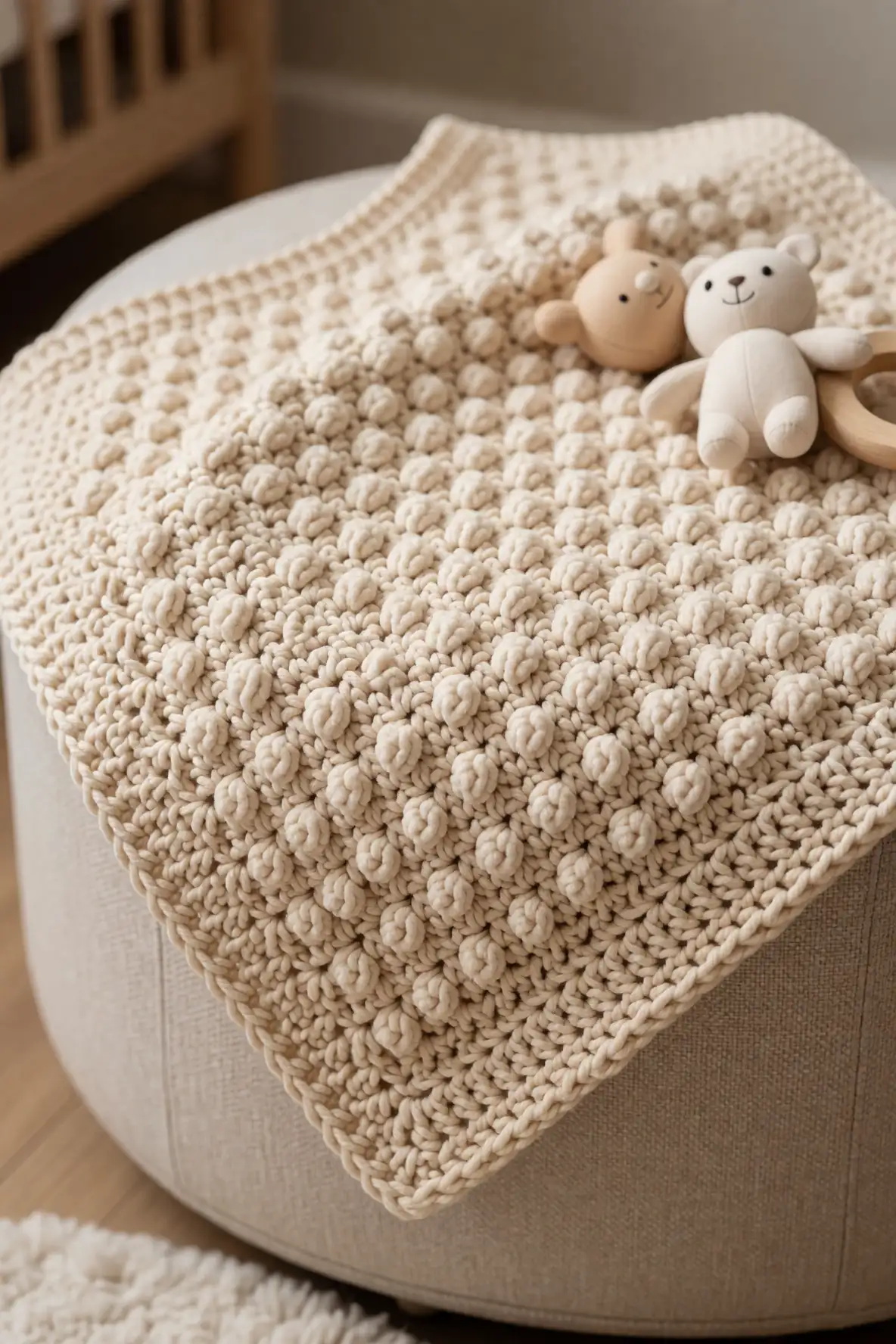 Plush Popcorn Details With Soft Edges