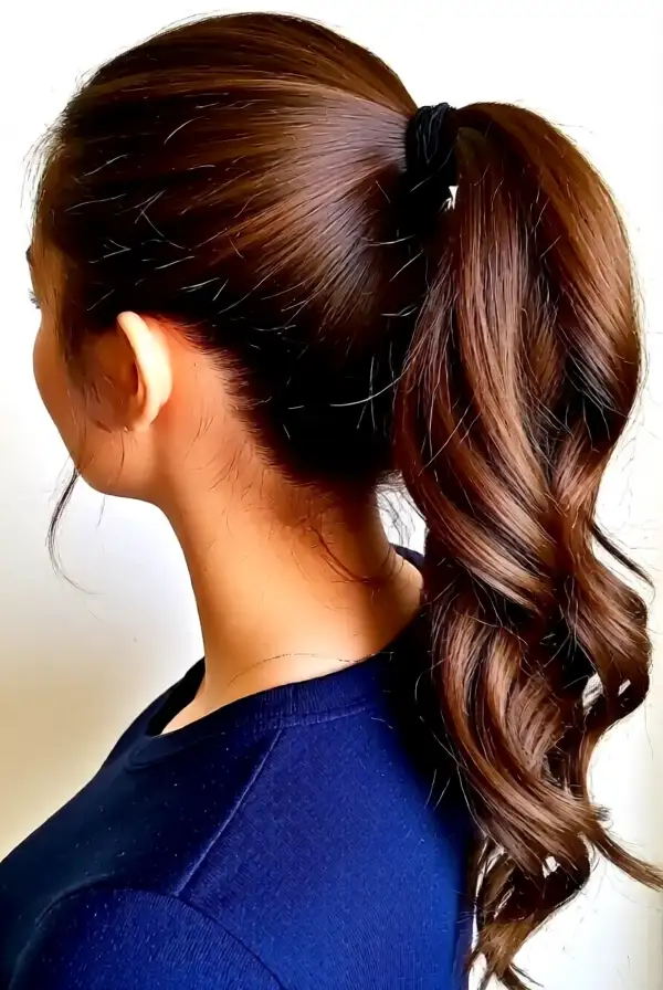 Ponytail with a Twist