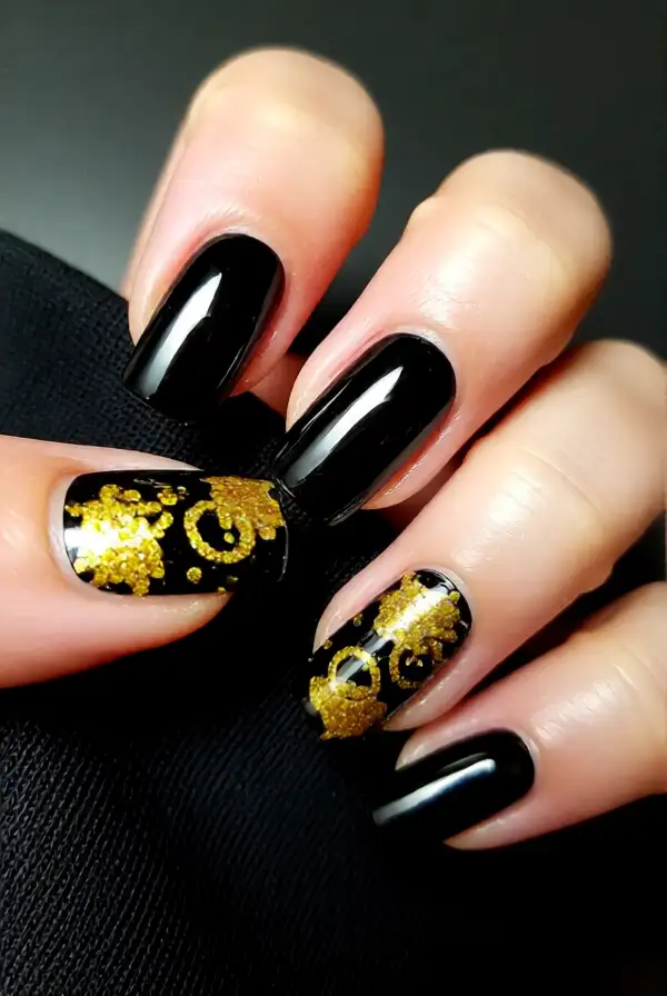 Pot of Gold Nail Design