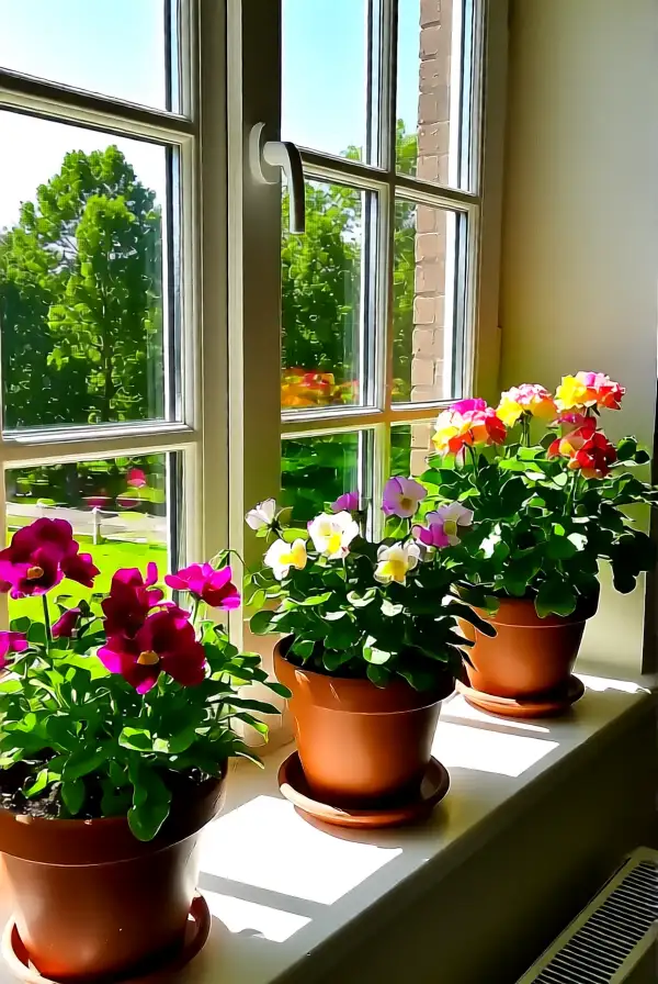 11. Potted Flower Arrangements