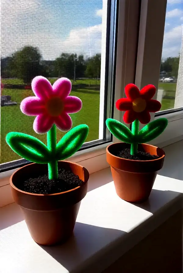 Potted Flower Arrangements
