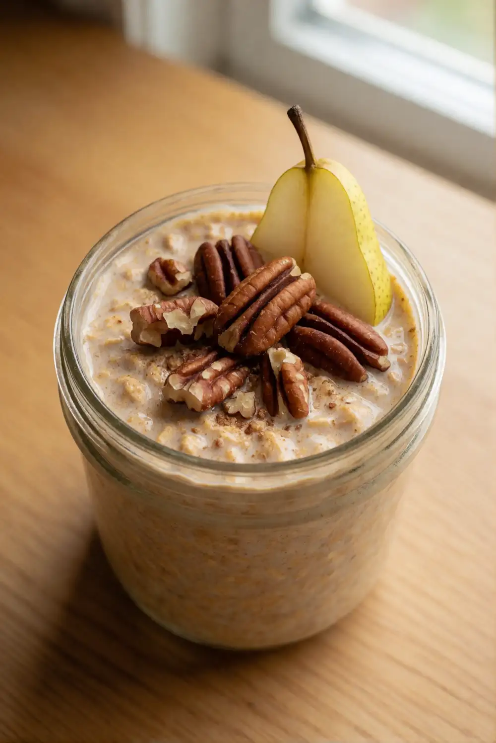 Prepare Pumpkin Spice Overnight Oats