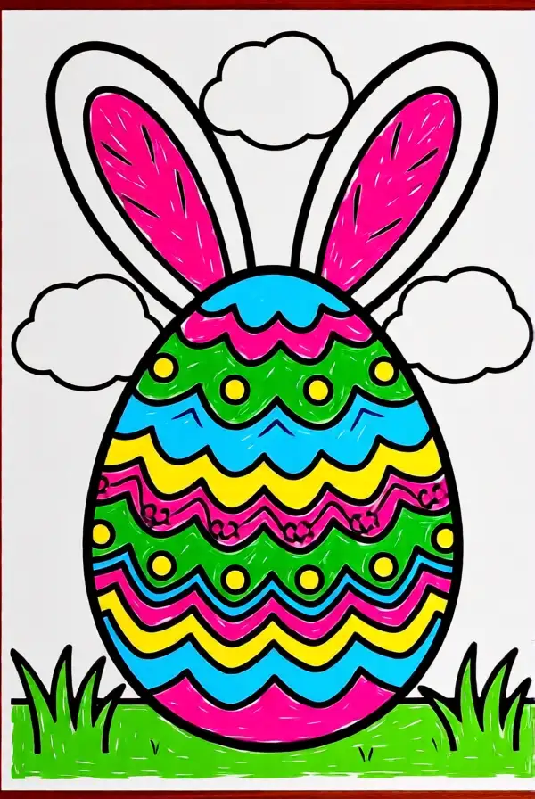 Printable Easter Coloring Pages