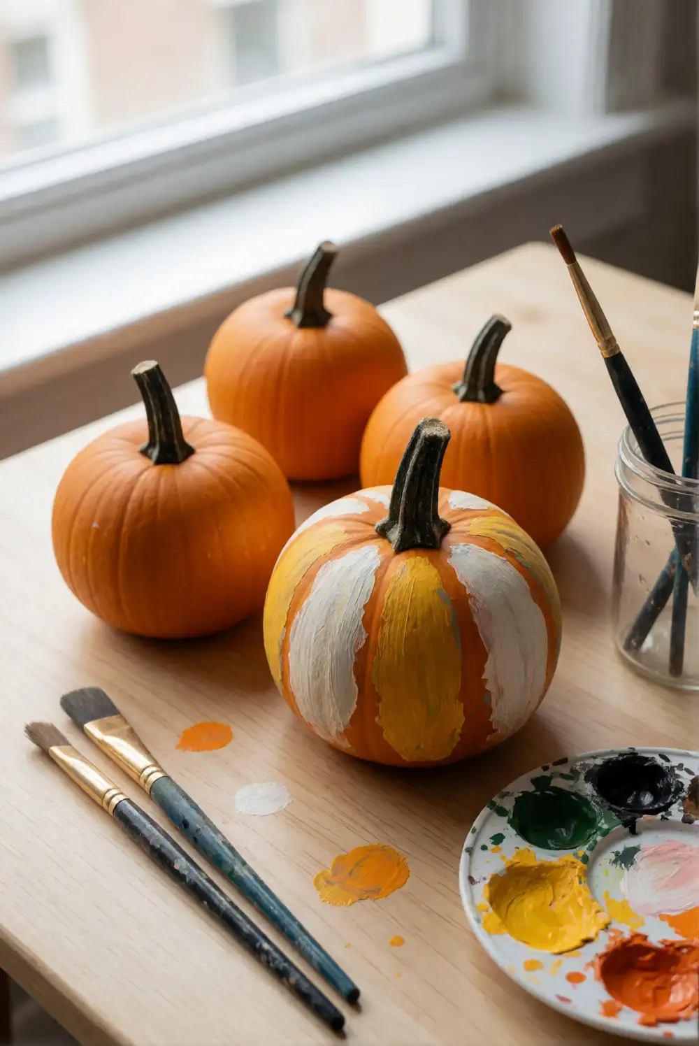 Pumpkin Decorating Station
