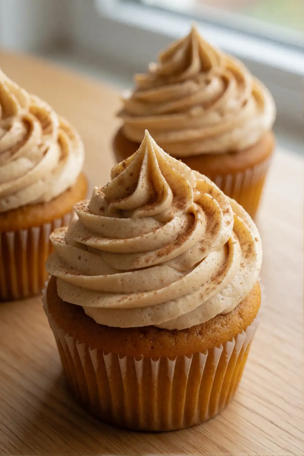 Pumpkin Latte Cupcakes
