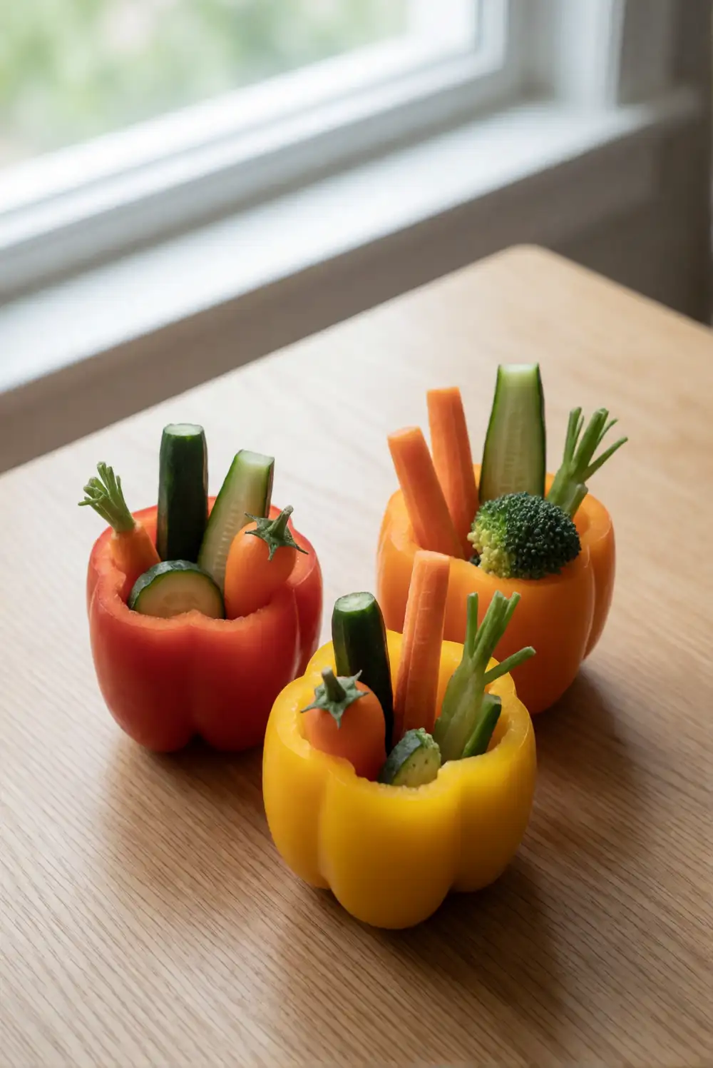 Pumpkin Patch Veggie Cups