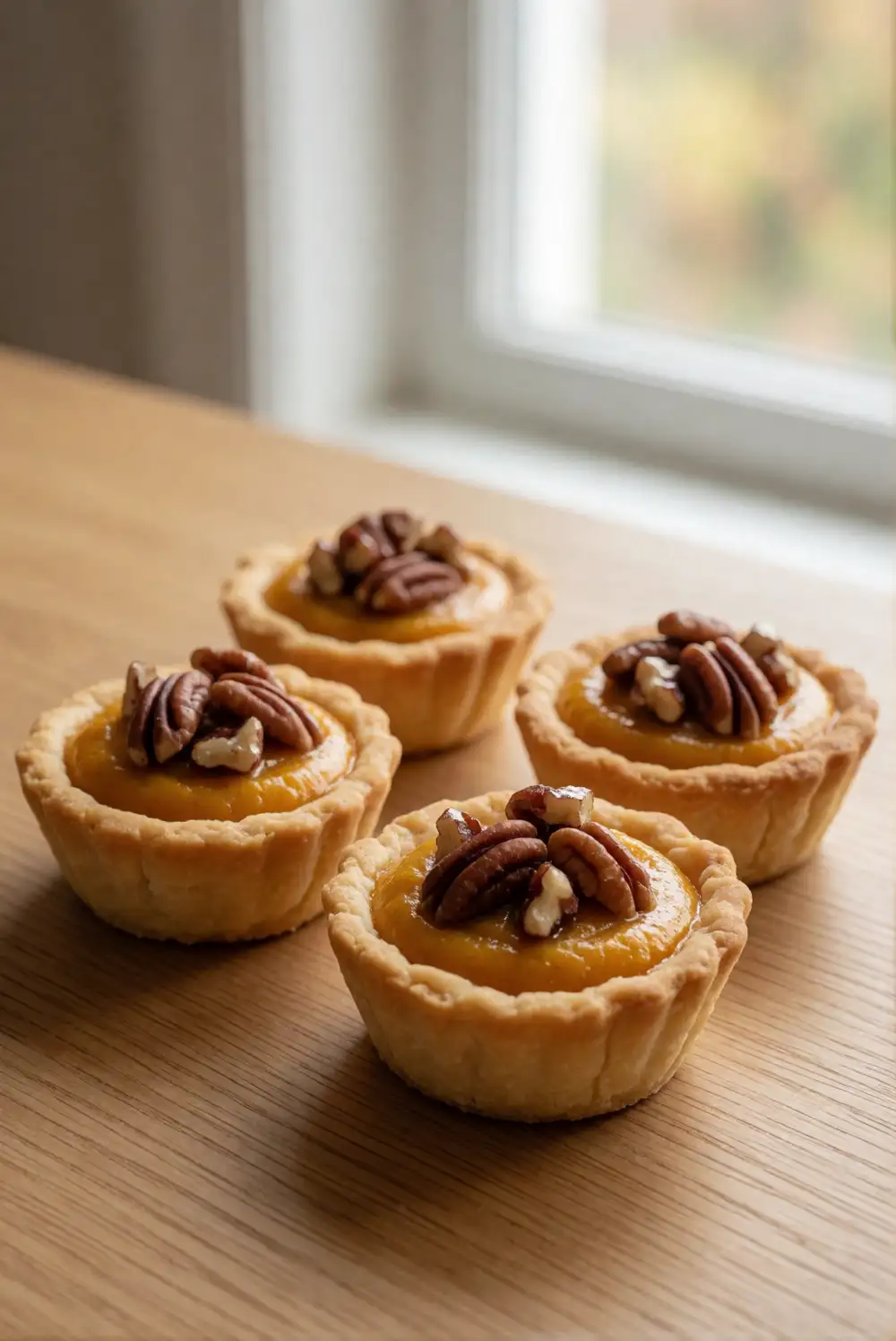 Pumpkin Pecan Tartlets