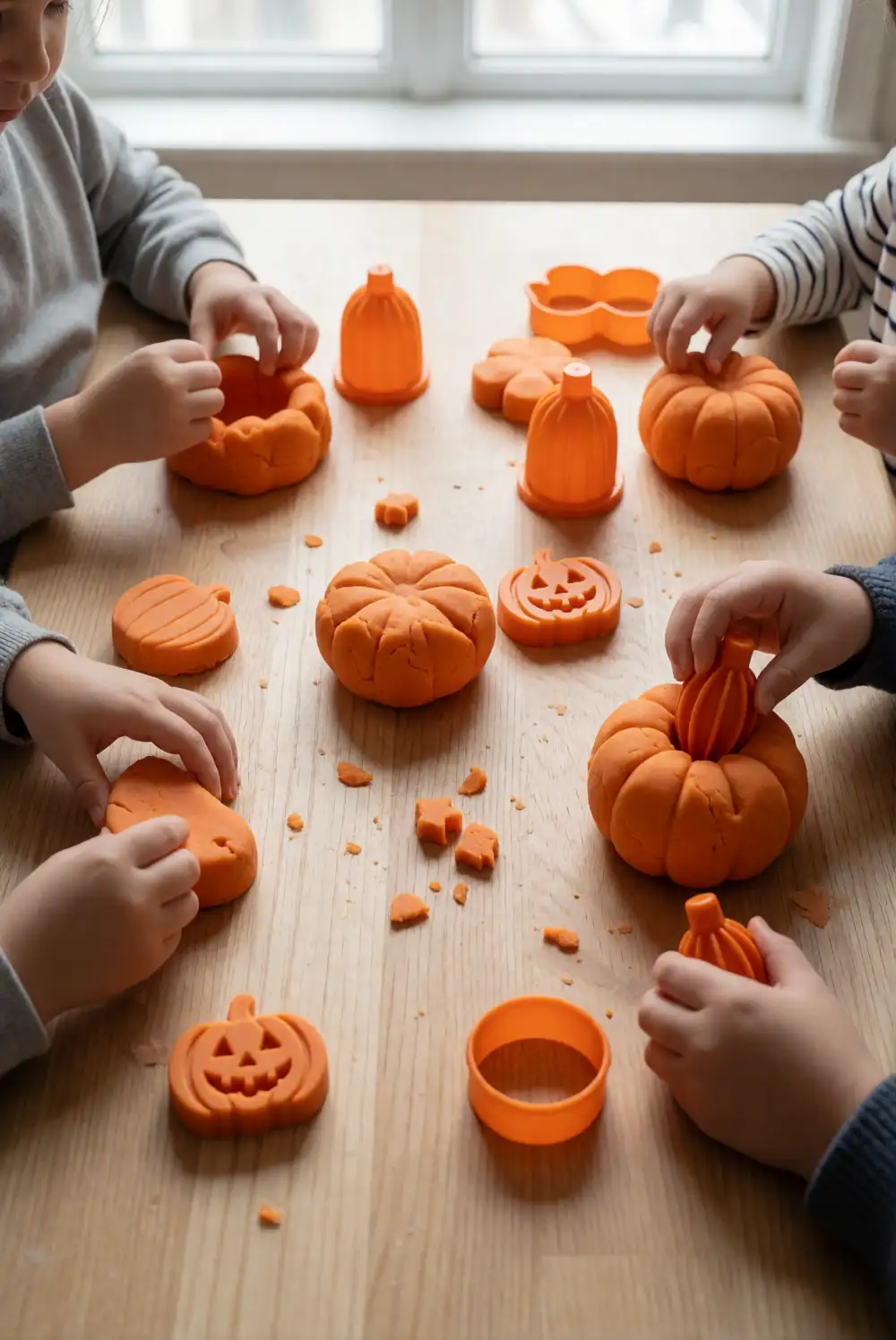 Pumpkin Playdough Fun