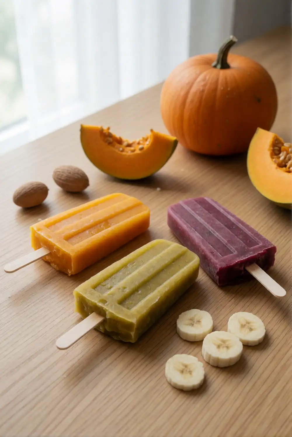 Pumpkin Popsicles