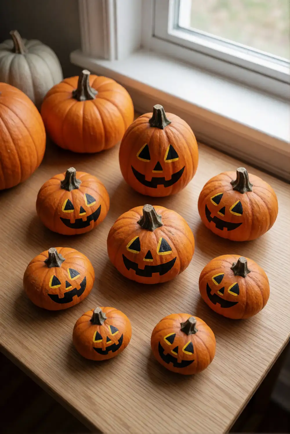 Pumpkin Rock Painting