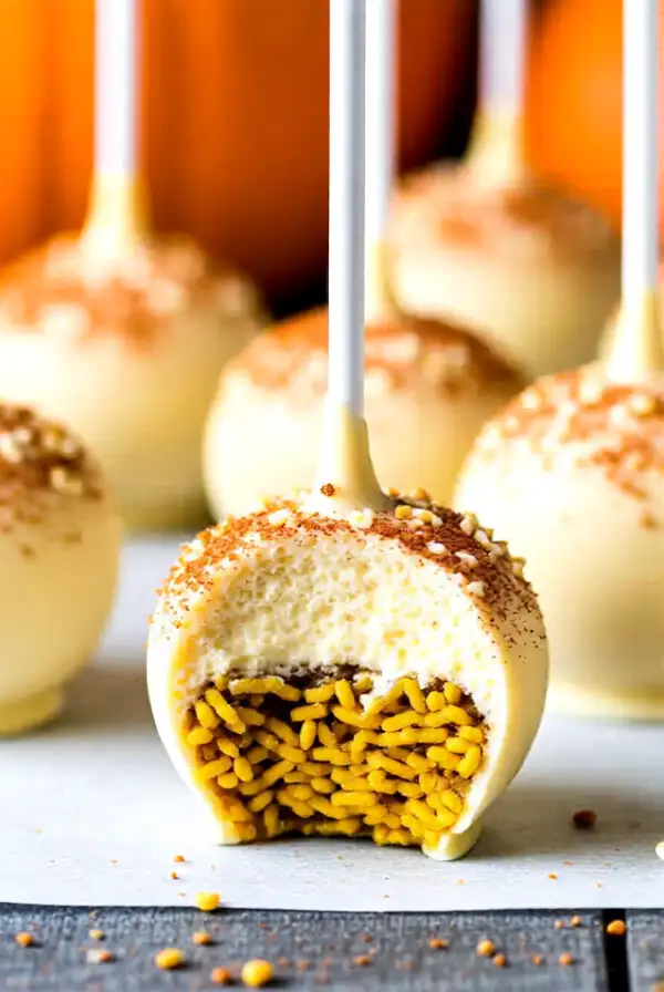 Pumpkin Spice Cake Pops