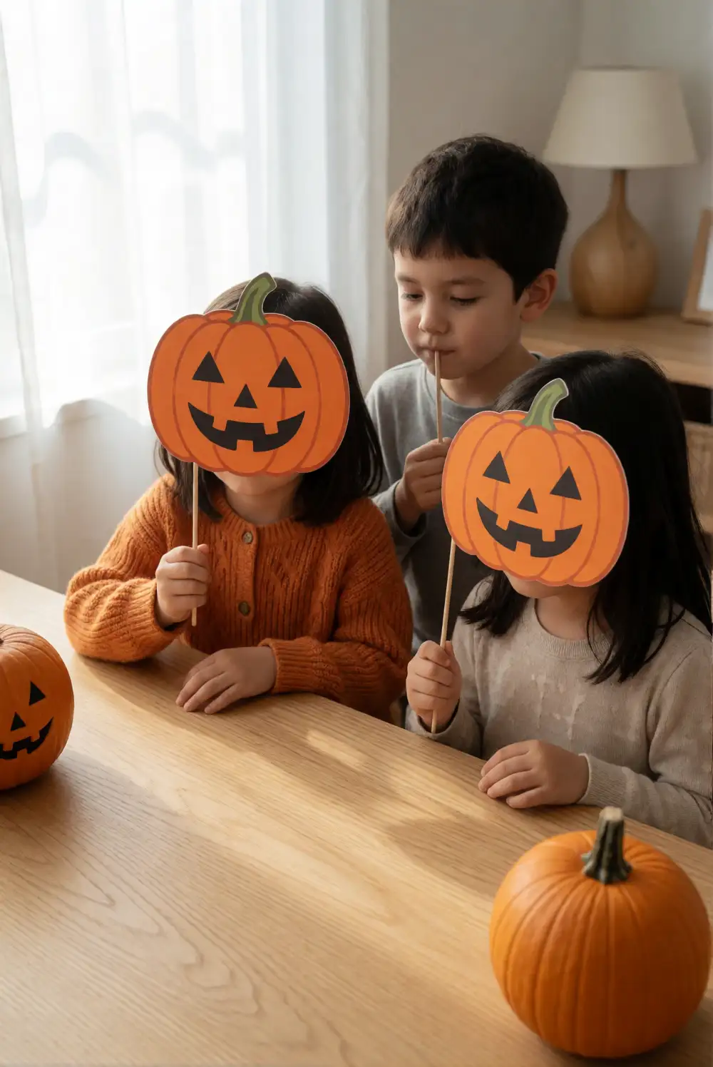 Pumpkin-Themed Photo Booth
