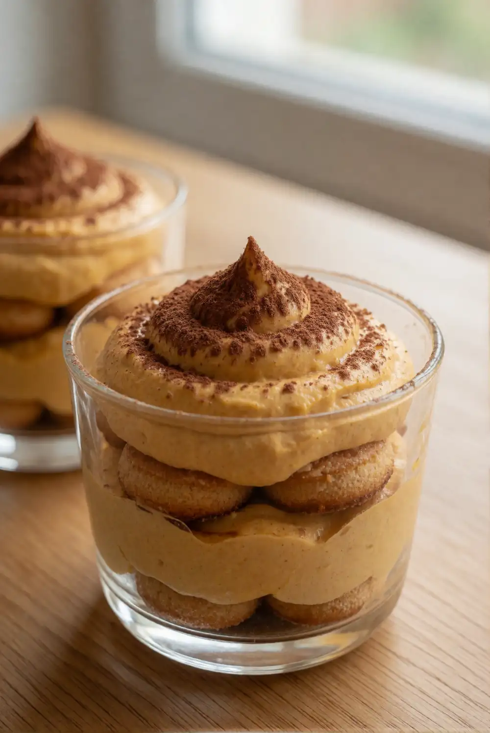 Pumpkin Tiramisu Dessert Cups