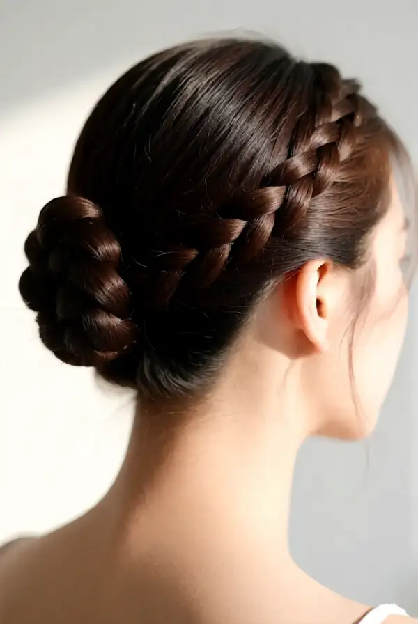 Quick Braided Updo