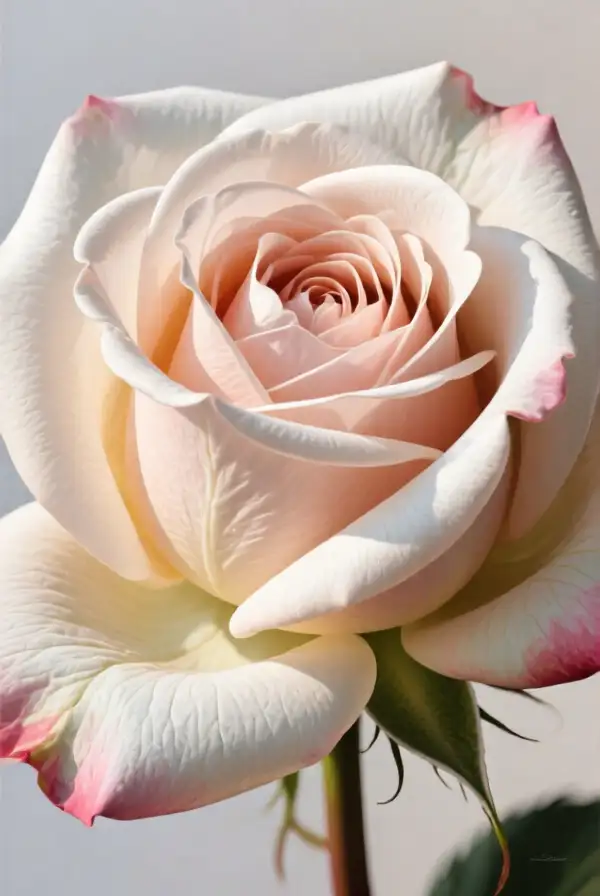 Realistic Rose Study