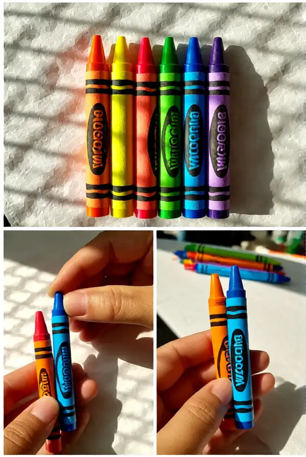 Recycled Crayons for Kids’ Crafts