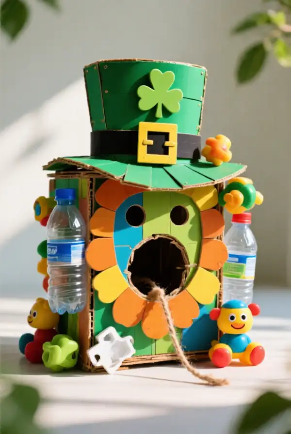 Recycled Materials for Creative Traps