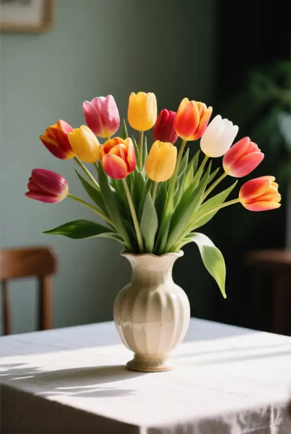 Refresh Your Living Room with Floral Arrangements