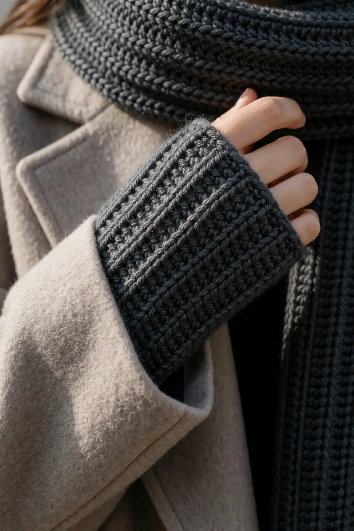 Ribbed Lines That Add Tailored Shape