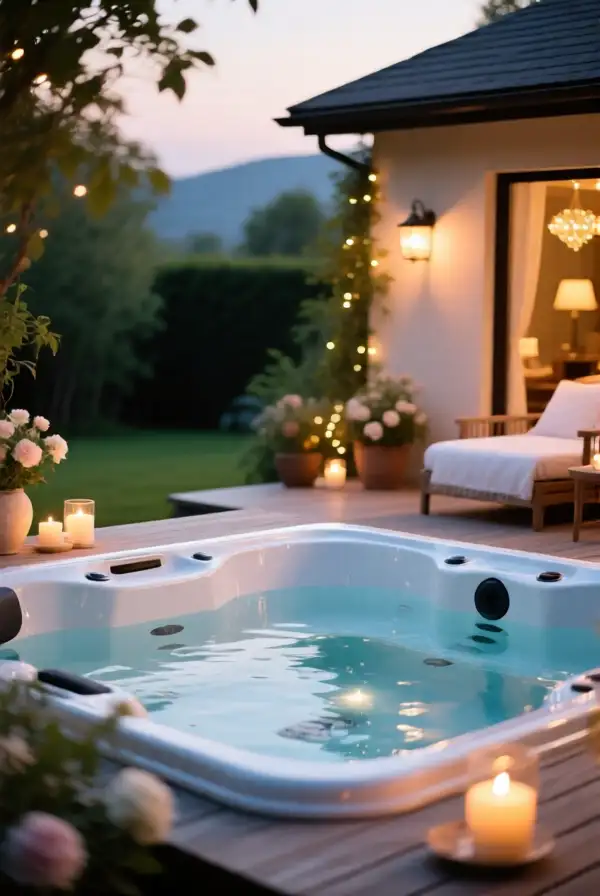 Romantic Settings with Jacuzzis