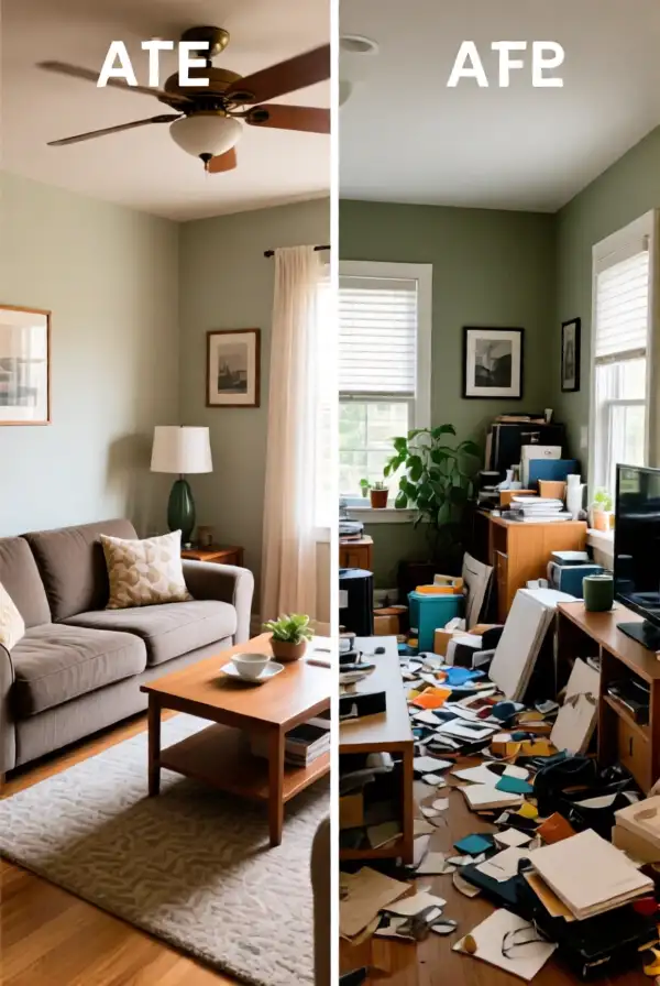 Room-by-Room Decluttering Approach