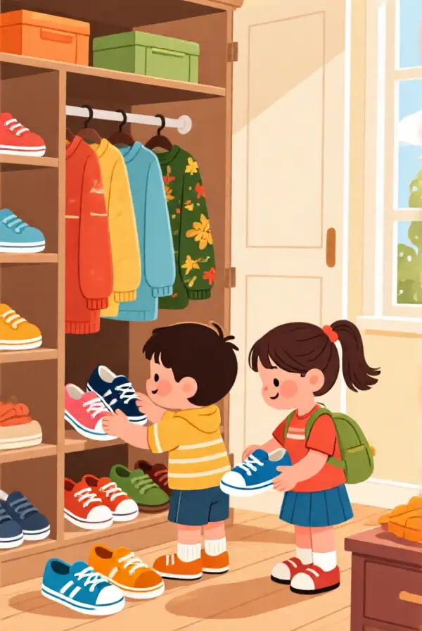 Rotate Shoes Seasonally